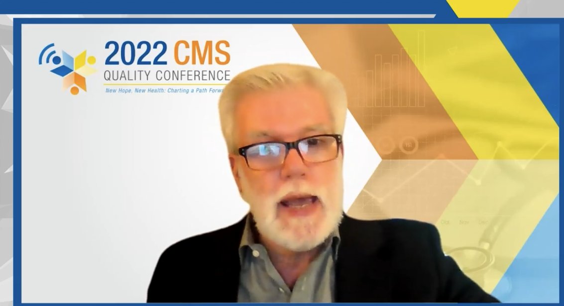 there are benefits to tele-mental health services. how do people learn that? out of necessity. -Marsden McGuire, VA #CMSQualCon22