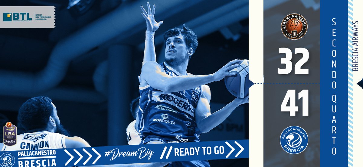 GermaniBrescia's tweet photo. Tortona è aggressiva e prova ad avvicinarsi, ma Brescia protegge il vantaggio: all’intervallo la Germani conduce sul +9
#TORBRE #DreamBig
powered by BTL https://t.co/sUYURt9XlI