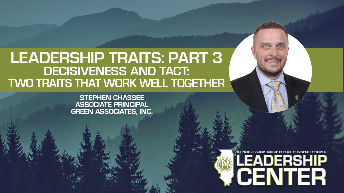 IllinoisASBO's tweet photo. "When the pressure is on, there is no more calming trait in a leader than one who can keep their composure, make tough decisions and express them tactfully." Learn more traits in our latest leadership blog! https://t.co/cgJhWANOTE
Stephen Chassee @Green_Assoc_Inc #leadership https://t.co/wg8QRsQv7r