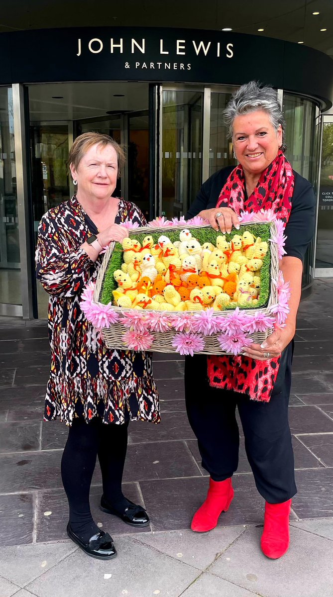 HStartnwkent's tweet photo. Thank you John Lewis Bluewater for donating knitted chicks and eggs for our Easter party πππ
#johnlewisandpartners
#bluewater
#HomeStartUk
#KentMessenger
#DartfordCommunity
#DartfordTogether
#WeLoveDartford
#HomeStartVolunteer #Gravesham
#Gravesend
#TeamHomeStart https://t.co/lUw67KMRob