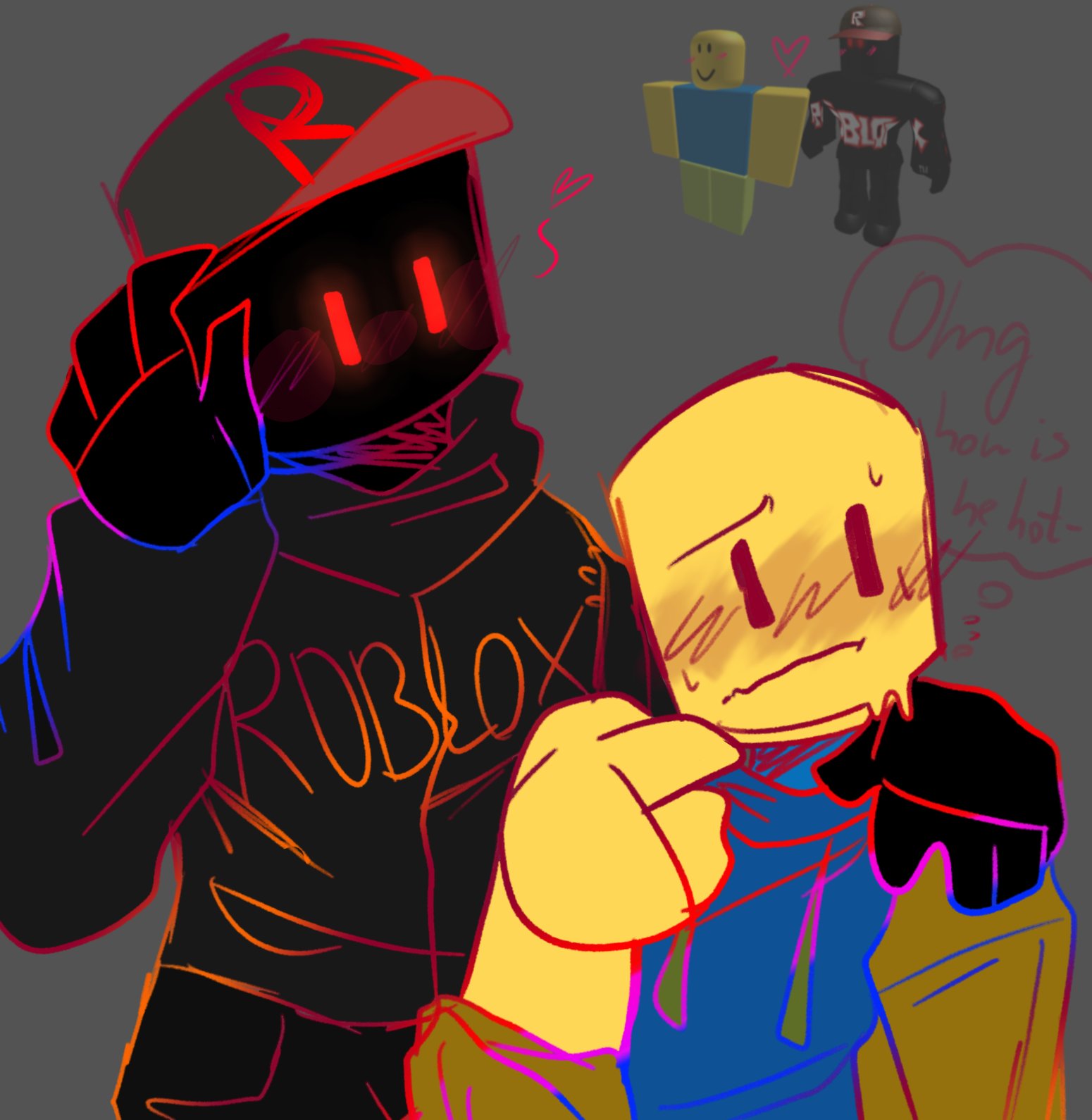 X 上的softdaydreamofficial：「Imagine having a dead twitter acco- *dies* Weird  shipping ig #guest666 #guest #roblox #robloxart #robloxfanart #noob  #shipping #iamweird #fanart #art #digitalart  / X