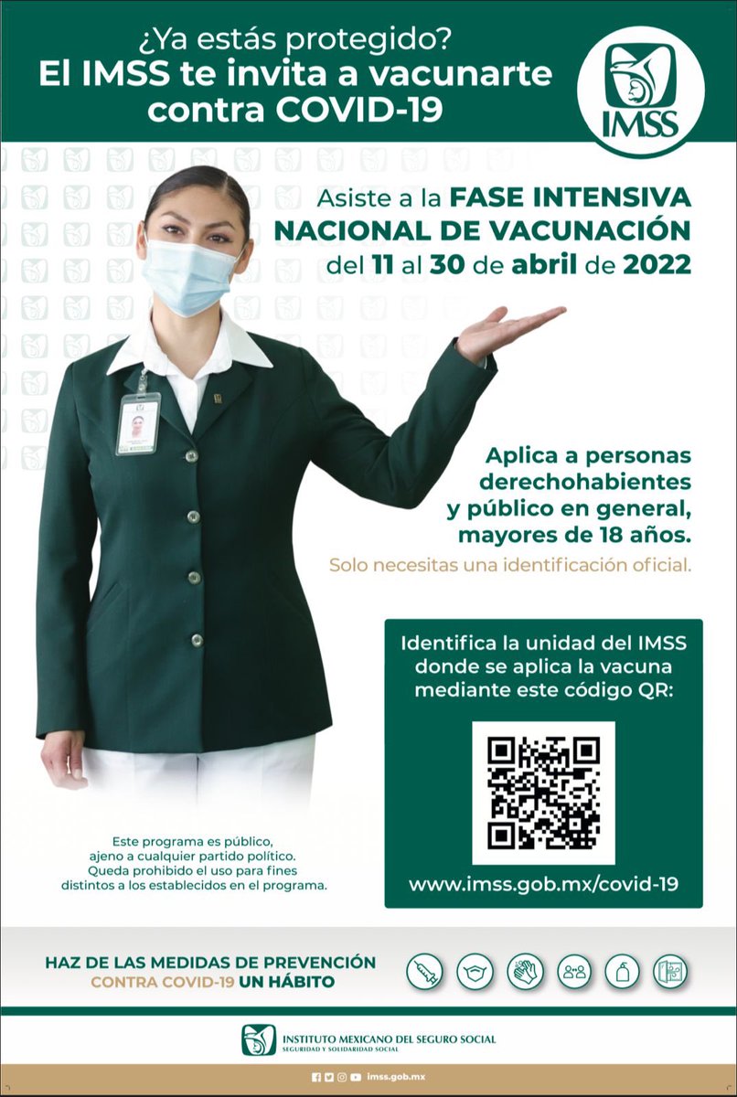 rommelavb's tweet photo. #VacunacionCovidIMSS @imssjalcontigo Se estará vacunando (primera, segunda y dosis de refuerzo) en muchas de las Unidades de Medicina Familiar y Hospitales del IMSS Jalisco. Acércate y pregunta en tu UMF. #Vacunate #VacunarseNoCuesta #VacunaciónRefuerzo https://t.co/vdoxbeGusc