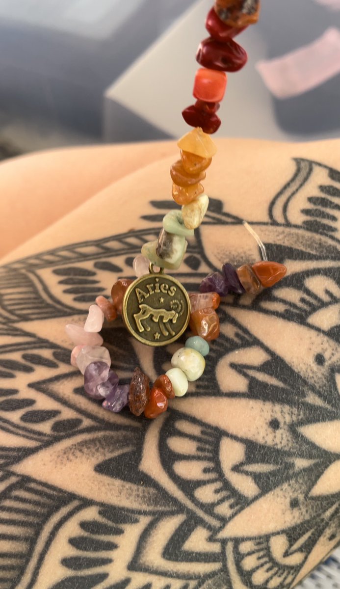 briefrithh's tweet photo. Where my Aries people at???
I made this sick ass bracelet for you https://t.co/w8owjZAkiI