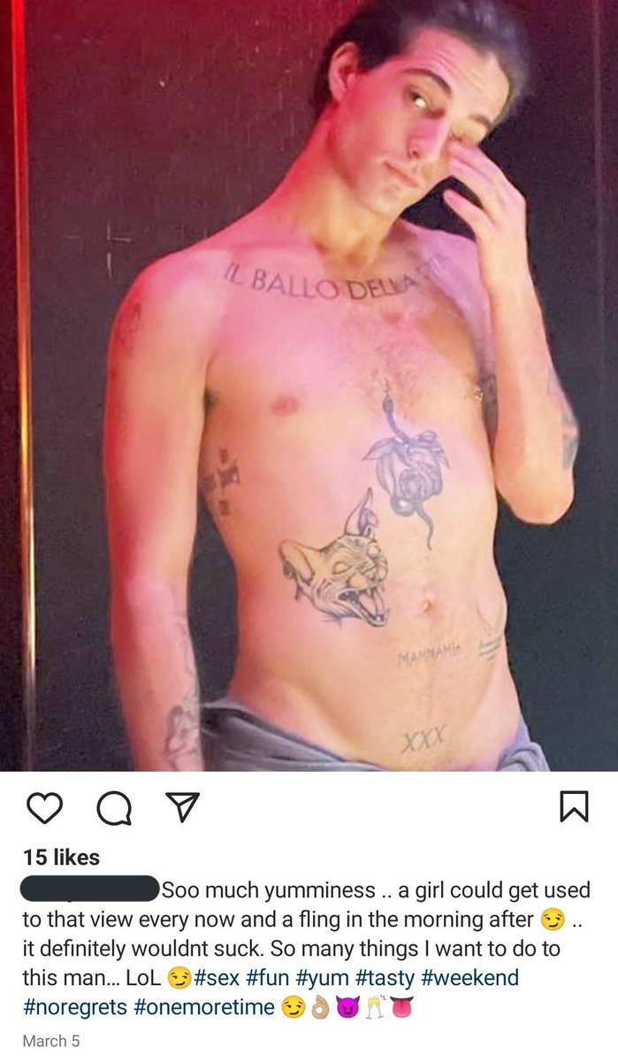 Soo much yumminess .. a girl could get used to that view every now and a fling in the morning after 😏 it definitely wouldnt suck. So many things I want to do to this man... LoL 😏 #sex #fun #yum #tasty #weekend #noregrets #onemoretime 😏👌😈🥂👅