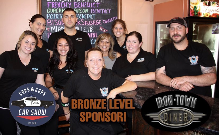 Thank you @IronTownDiner1 #SaugusMA for your bronze level sponsorship! 

Go to carsandcopscarshow.com/our-sponsors to become a sponsor today! 

@ShopSquare1Mall
 
#IronTownDiner 
#WednesdayVibe #CarShow #April2022 #SquareOneMall