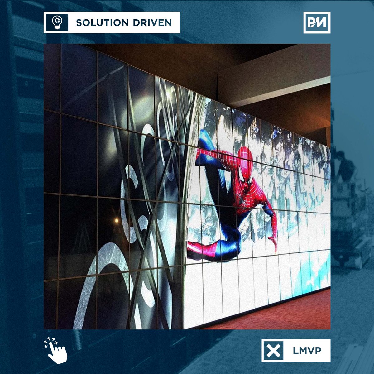 Go VERTICAL like SPIDEY!! 🕸️ Portrait orientation solved with our LMVP Press &amp; Release!!

MOUNT UP.

^

#MountUp #PremierMounts #NewHeights #HangWithPremier #LMV #LMVP #PressAndRelease #ProAV #LCDVideoWall #DigitalSignage #DisplayMounts #BTS #Spiderman