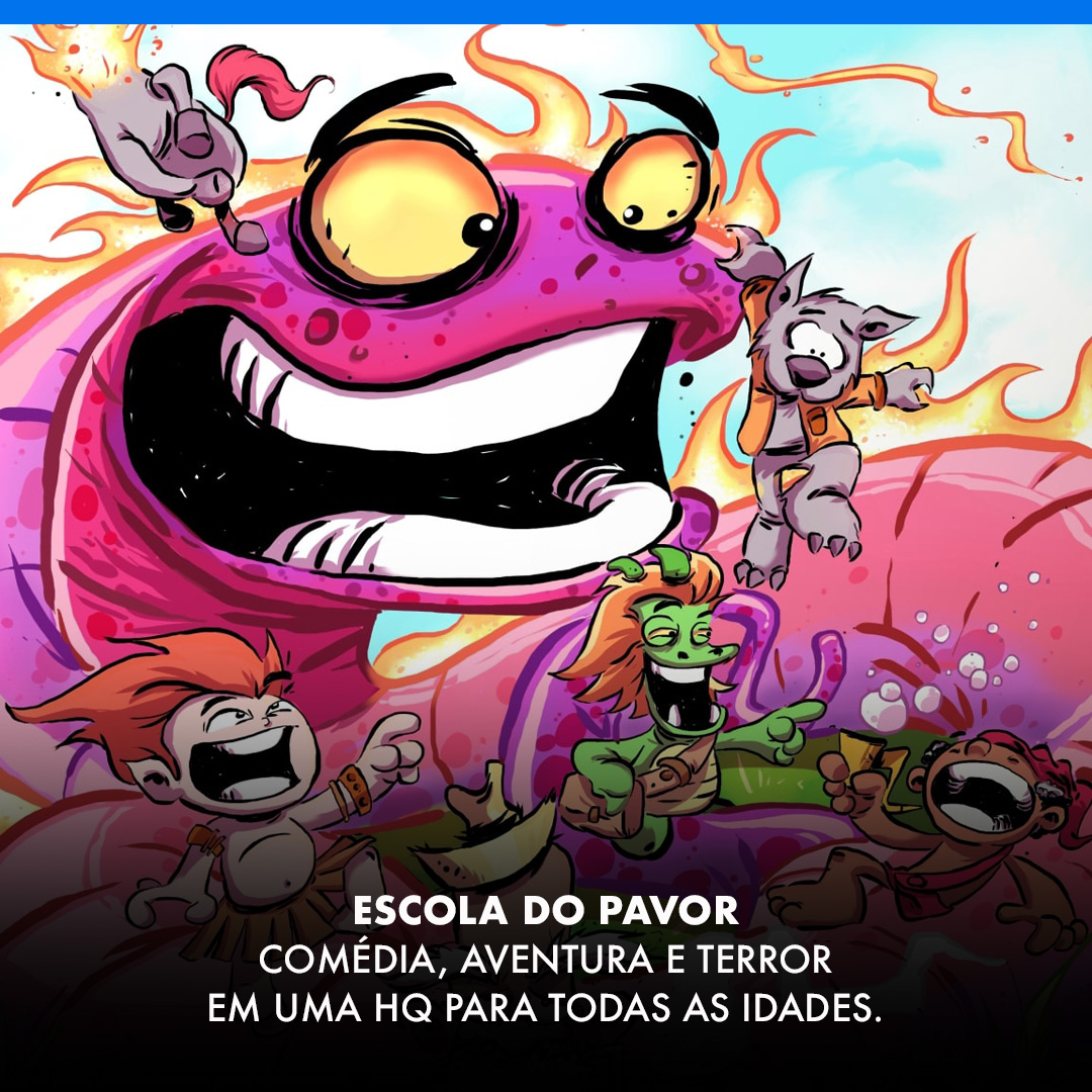 digitalcomicsbr's tweet photo. A @Skript_Editora também está na Digital Comics!
Escola do Pavor é uma antologia com 3 histórias ao estilo Contos da Crypta apresentadas pelo Sr. Monteiro.
Leia agora no app ou no site.
https://t.co/a690kPllp5
#digitalcomics
#SkriptEditora
#HqDigital
#HQBR
#comics https://t.co/Q5pLQpRxz5