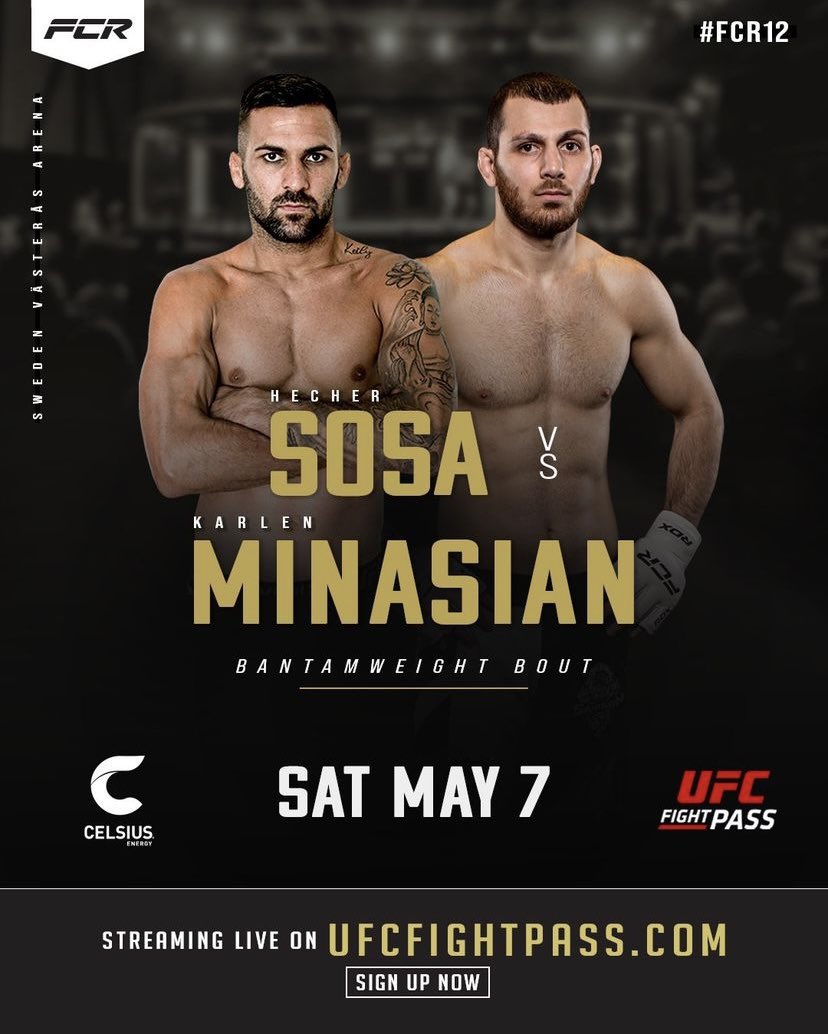 RezaPett's tweet photo. Great bout added to Fight Club Rush 12
Hecher Rosa takes on Karlen Minasianon May 7th on UFC Fightpass
#mma #ufc #boxing #bjj #fcrmma #fcr12 #bellator #cagewarriors #frejamma https://t.co/X9SG0LPmRC