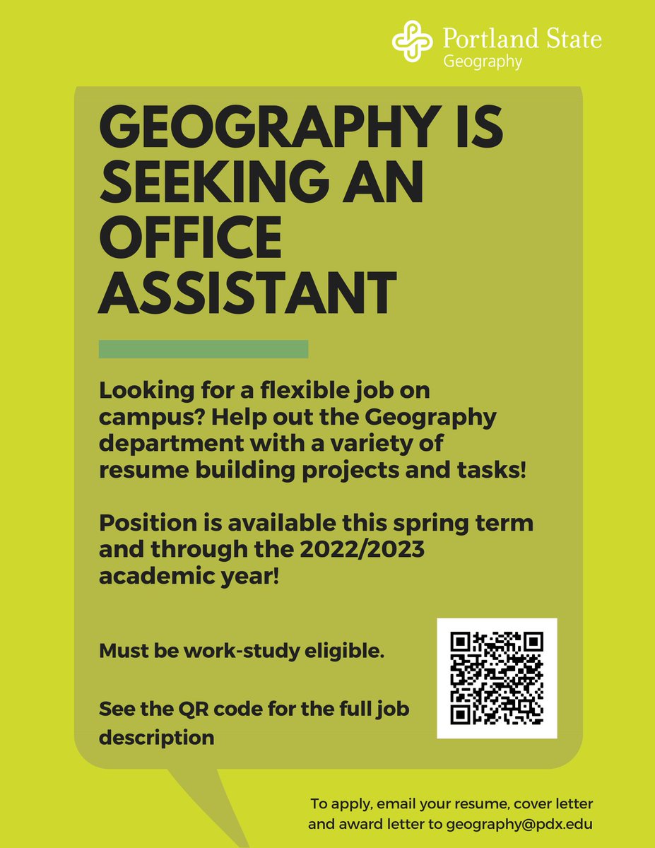 Department of Geography tweet media