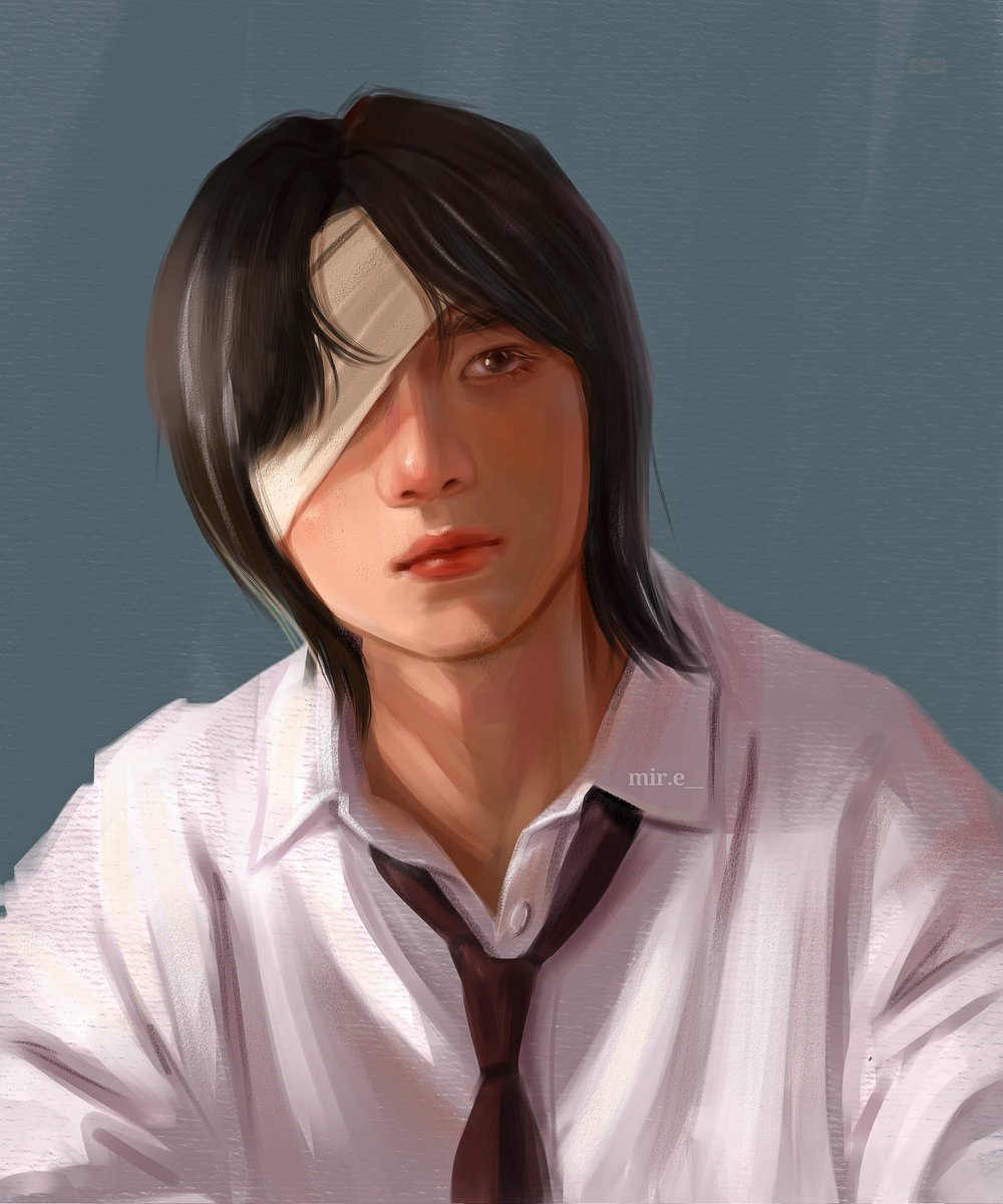 mochee___'s tweet photo. 🩹🩹

#BEOMGYU #투모로우바이투게더 #TXTfanart https://t.co/nX3GSBKKXb