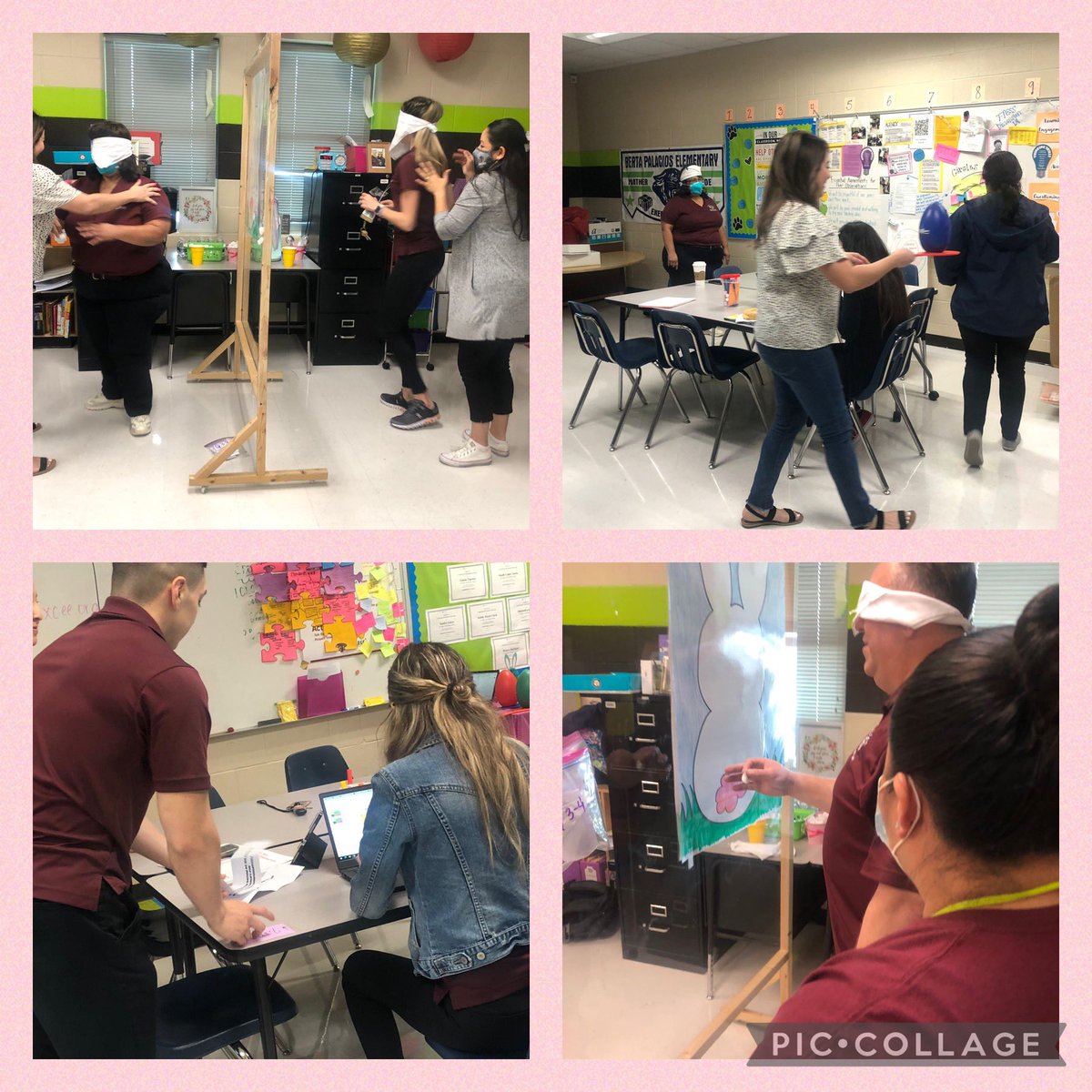MichelleFox956's tweet photo. 1st Annual Easter Games based on TEEMS Overview for End of Year procedures during todays CLCs. Games were centered around understanding, application, and teacher engagement. It was a hit! #IBschool #Easter2022 #EasterGames #CollaborativeLearningCommunity https://t.co/cUMqJnaHnt