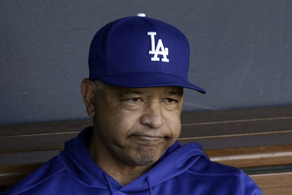 ActionNetworkHQ's tweet photo. Since 1901, two pitchers have been pulled from a game after throwing 7+ perfect innings:

• Rich Hill, 9/10/16
• 𝐂𝐥𝐚𝐲𝐭𝐨𝐧 𝐊𝐞𝐫𝐬𝐡𝐚𝐰, 𝐭𝐨𝐝𝐚𝐲

Both starts were for the Dodgers and the manager was Dave Roberts.

(via @StatsBySTATS) https://t.co/z6GsHijM5d