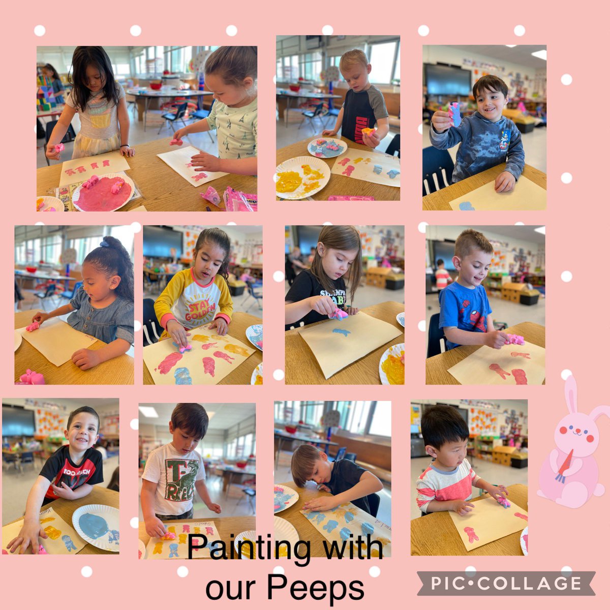 KerriKocoris's tweet photo. We love our Peeps🐣🎨in UPK @WeRStokes #paintingwithourpeeps# https://t.co/21pgMQA3QC