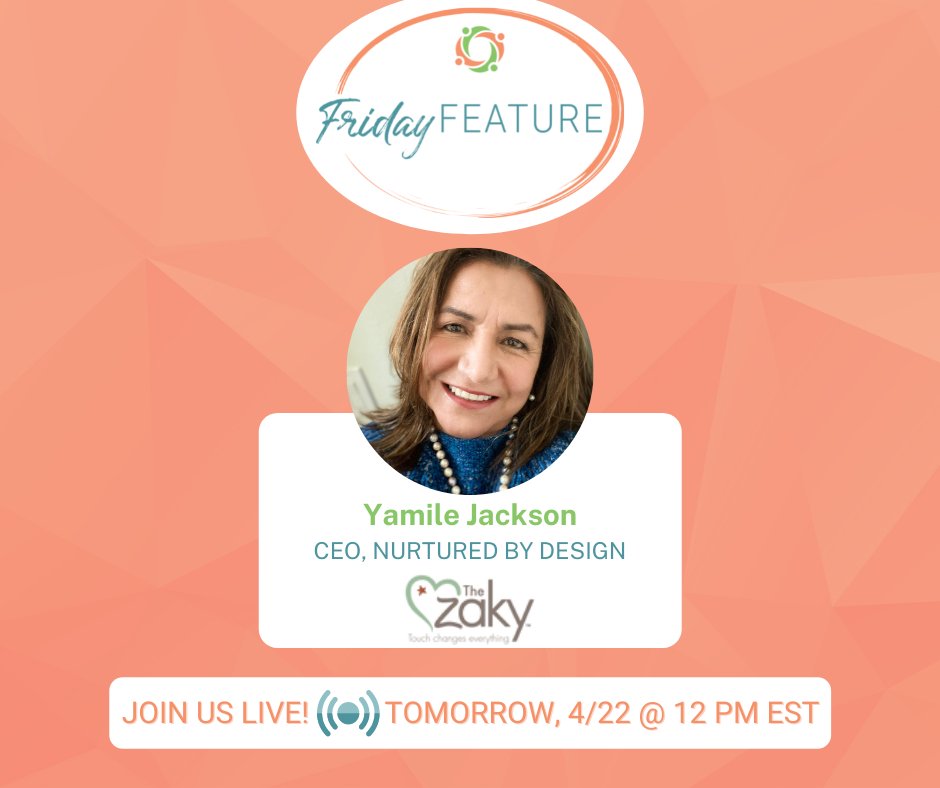 NICUParentNet's tweet photo. REMINDER ⏰ Join us for a Friday Feature Instagram LIVE with Yamile Jackson of @nurturedbdesign! We'll see you on Instagram TOMORROW, 4/22 at 12 pm EST.
#ZeroSeparation #SkinToSkin #TheZaky #KangarooCare #KangarooCareAwareness
#NICUParentLeaders #NICUParentProfessionals https://t.co/l6C1p5y2Jh