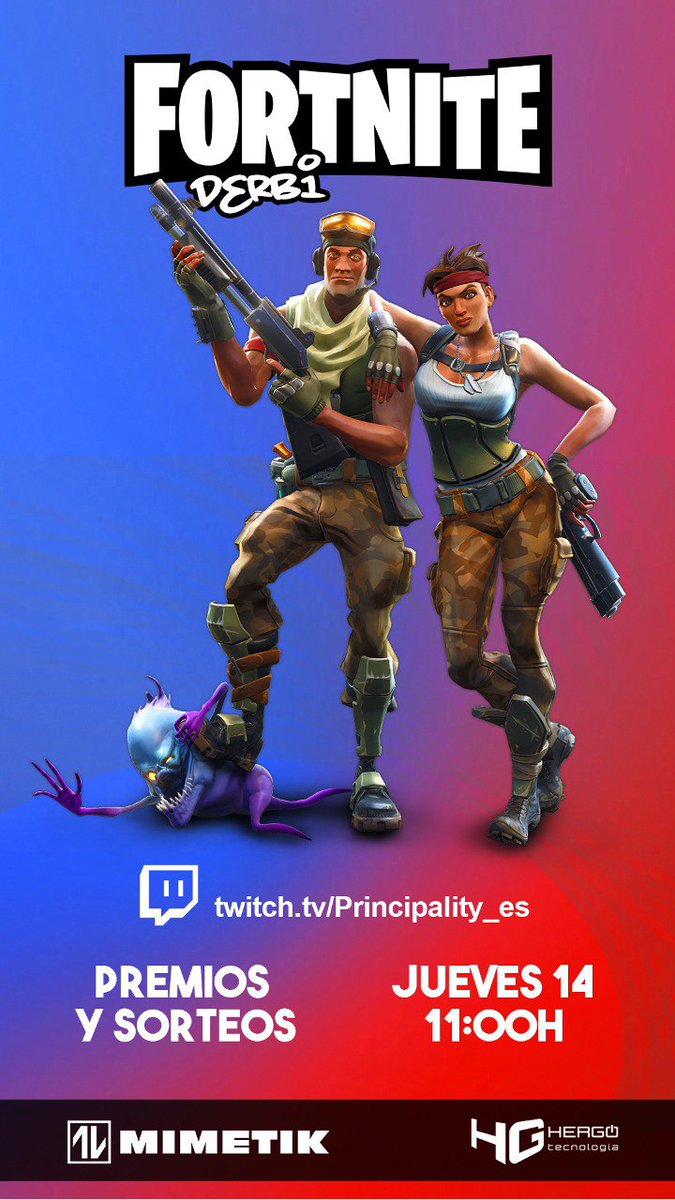 Principality_es's tweet photo. ¡¡Mañana por la mañana tienes una cita!!

Entra a nuestro canal de Twitch y te diremos cómo jugar #Fortnite y ganar premios, o participar en los sorteos desde el chat.

⚽🔵 https://t.co/eMfKpIAJi4 🔴⚽

Todos invitados. Se viene #DerbiAsturiano 11:00 https://t.co/tRIm4VOpX5