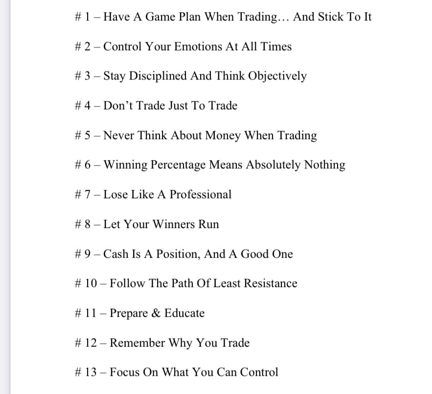CryptoThannos's tweet photo. Some Rules for Traders https://t.co/31JJo2iaUq