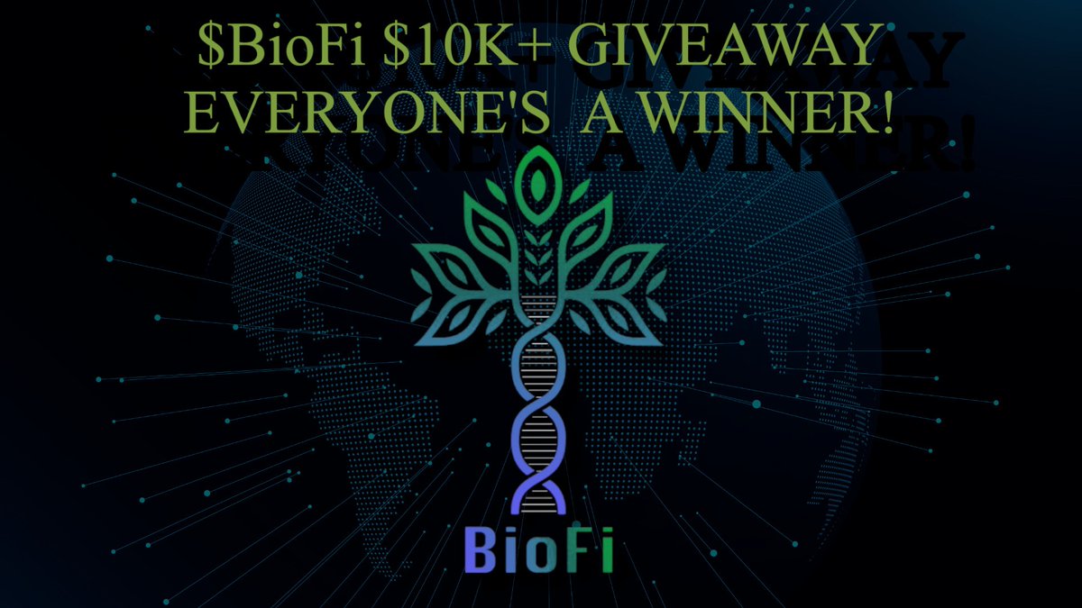 Last Day to Enter!!!@Finnovant 

Greetings folks, last day to enter the launch campaign for your chances at a piece of over $10K value in $BioFi and part of over 25k wallets eligible to access the #BioFi Ecosystem. 

$DAG #DAG $Avax #Avax  🧬🧬🧬