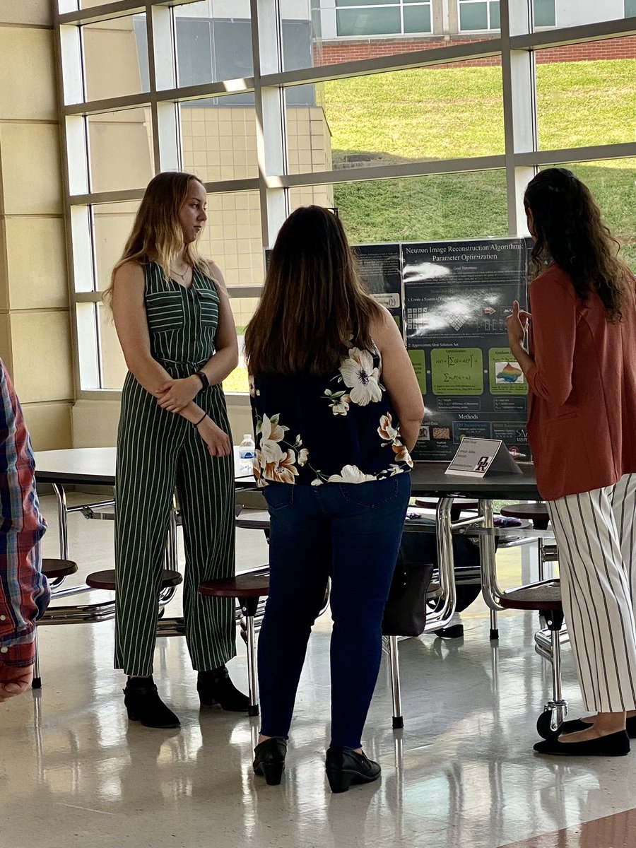I am blown away by the knowledge displayed by these students at the <a href="/ORHS_Wildcats/">Oak Ridge HS</a> Math Thesis Open House!! Impressive work and explanations of their work.There was plenty 🧠 power in the room!!