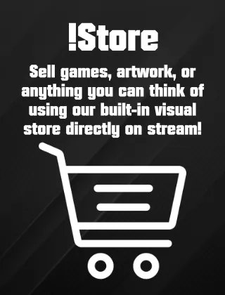 ChallAcc's tweet photo. ChallAcc has a built in store that you can display directly on your channel! Your viewers can buy things using currency they use just by chatting in your stream! The more they chat, the more they earn, the more they can buy! #twitch #twitchstream https://t.co/k25EBoXdCh