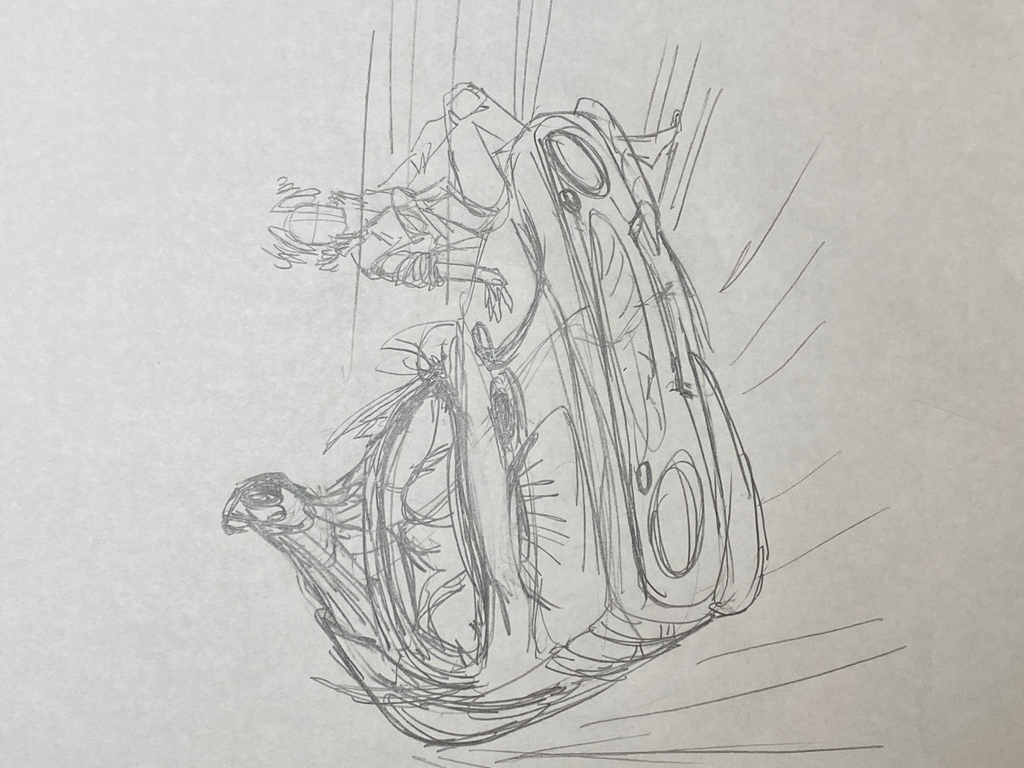 NewNexusComic's tweet photo. "What it lacks in practical features, it makes up for in STYLE!"

#BTS of the Cord Prosoma Ad! #JoinTheFramework at https://t.co/DXY8RncRmU

Art by @bhamidtweets Series creator and writer

#HelloWorld #BlackCreator #Afrofuturism #Afropunk #NewNexusComic #BehindTheScenes https://t.co/kd7mKSeshd