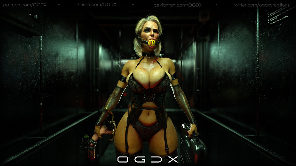 Going Up.

I got 99 problems but MetalScratches_roughness.jpg ain't one.

There's a lot happening in this image but I'm sure twitter will destroy the quality. Uncompressed and unmarked renders are up on Patreon.
patreon.com/posts/going-up…