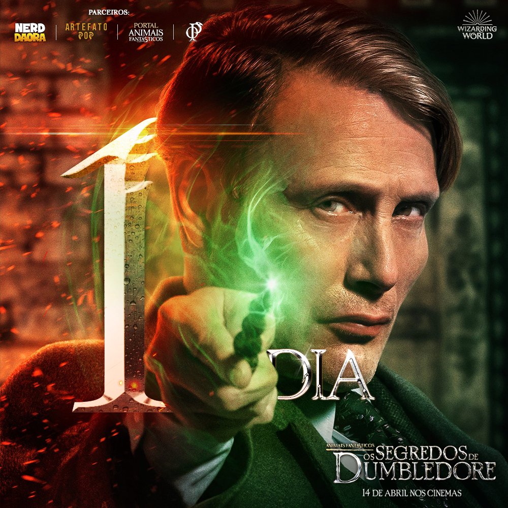 🚨 O tempo é um mistério, a hora está chegando!

 Em apenas UM DIA, retorne ao Mundo Mágico para combater o plano genocida do Grindelwald. "Animais Fantásticos e os Segredos de Dumbledore" chega aos cinemas AMANHÃ

Pré-estreia hoje a noite

#FantasticBeasts 
#SecretsOfDumbledore
