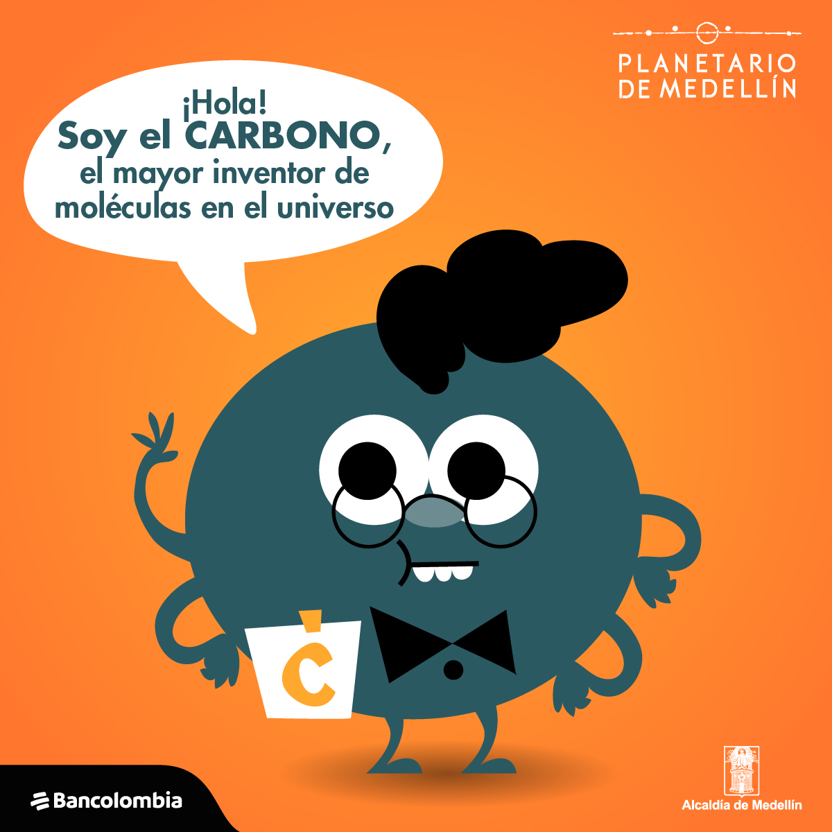 PlanetarioMed's tweet photo. 👋🏼¡Hola! Soy el CARBONO, el mayor inventor de moléculas en el universo🛠️
 
Nací al interior de estrellas pequeñas como el Sol cuando ya estaban viejitas, pero también en explosiones de gigantes rojas.

Conóceme🧵👇🏼 https://t.co/inj7npysW8