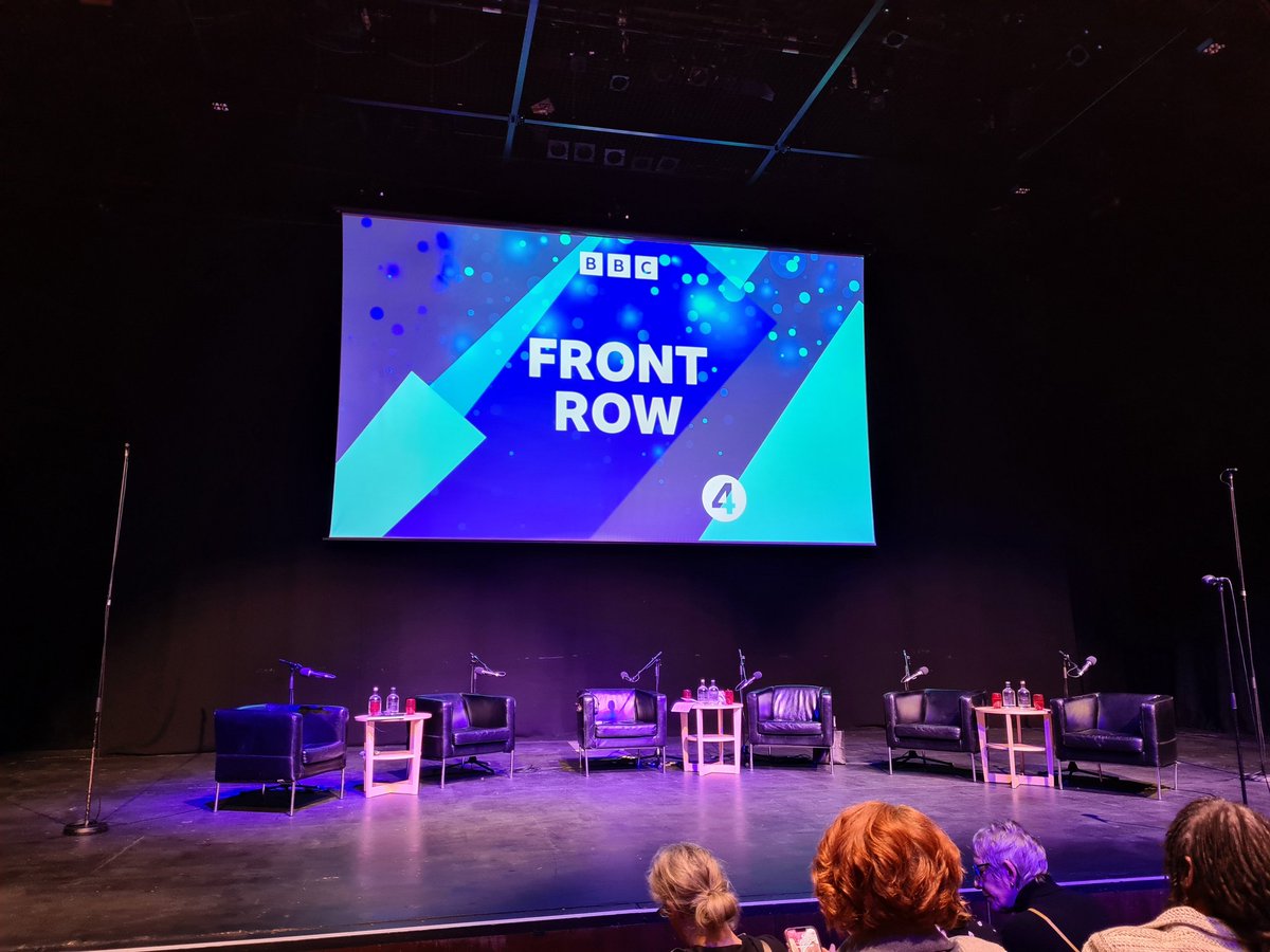 hdrakard's tweet photo. @LibraryofBham ready for @BBCFrontRow Big Jubilee Read show! https://t.co/V6UbiYplhd
