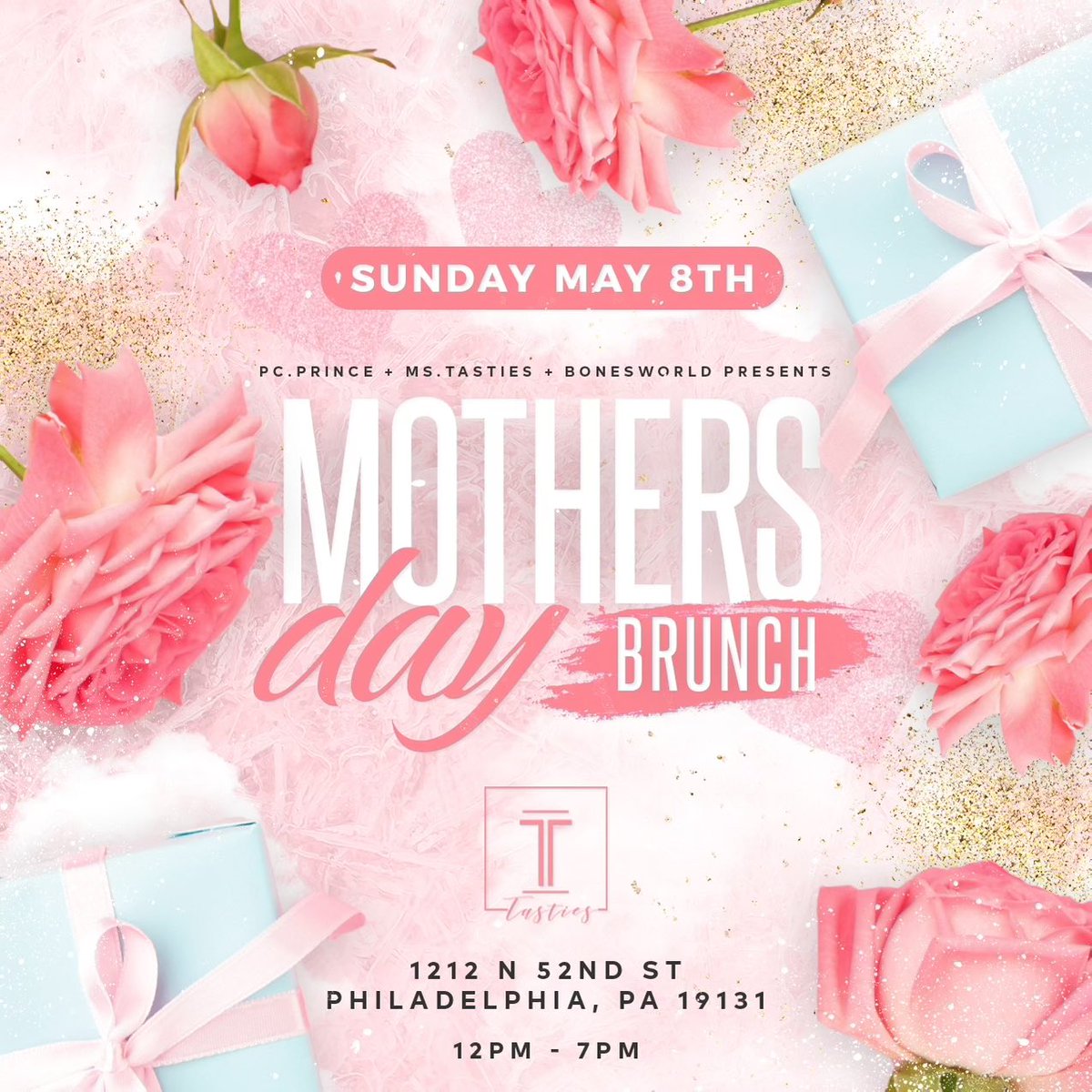Mothers Day Brunch… book your reservation today 215-558-0700