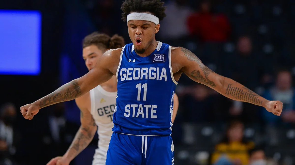 nlmbpeyton's tweet photo. Blessed and Thankful to receive an offer from my home state school “Georgia State University” #gopanthers #georgiastate 💙🤍@GeorgiaStateMBB x @CoachJonas x @kell_hoops x @CoachCBWilliams x @Coach_ABC x @gameeliteatl x @ebosshoops x @BJenkins247 x @VerbalCommits !!! https://t.co/x66qNSthZK