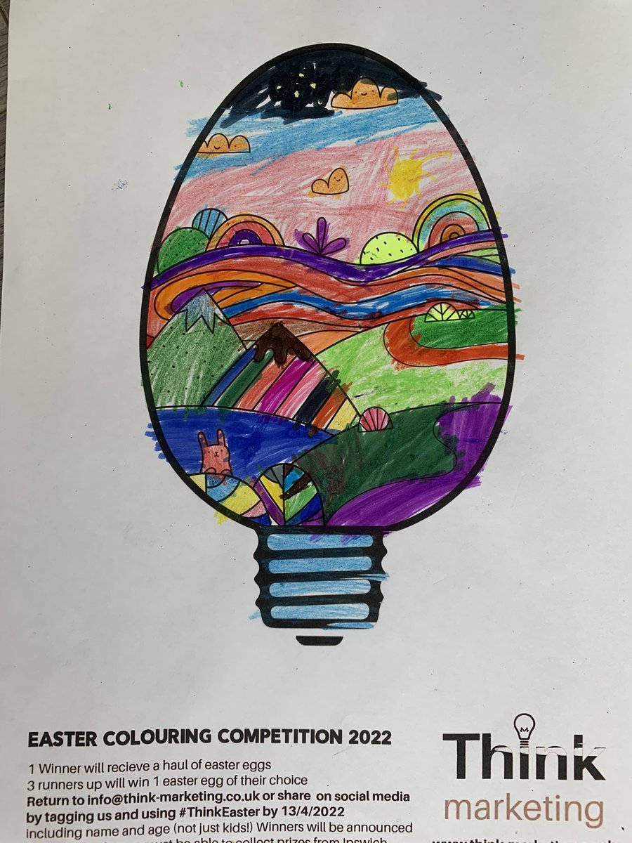 Kellyc19821's tweet photo. By Buddy, age 5 @think_market #ThinkEaster https://t.co/fHD36rBz5E