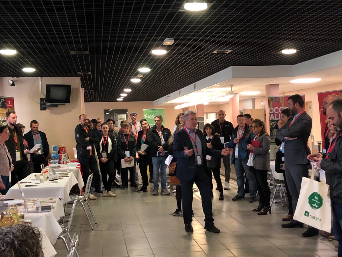 ADOCC_'s tweet photo. Salon #OccitAlim du #Tarn, de la #HauteGaronne et du #TarnEtGaronne aujourd'hui à Montauban. @JeanCazaubon, Région @Occitanie souligne l'importance du #local et du #bio dans la restauration collective https://t.co/x0uxDAGSoN https://t.co/PS3n07apke