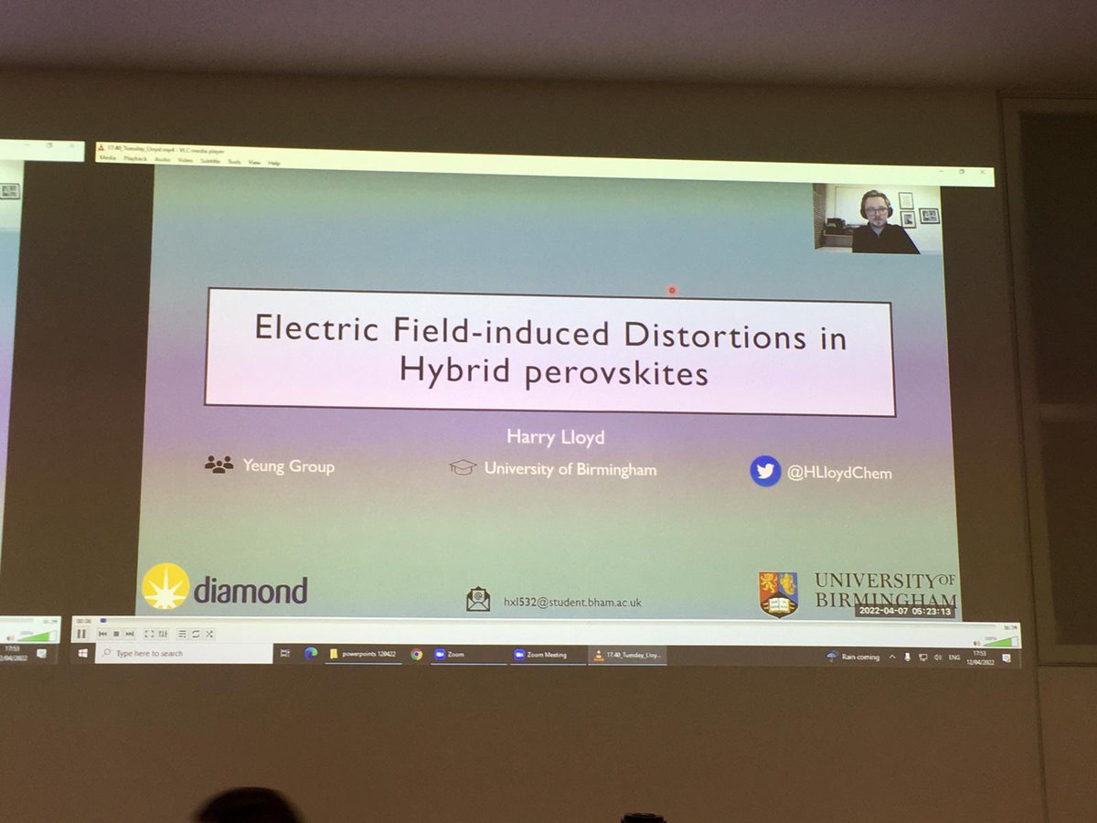 Harry Lloyd (@hlloydchem) on Twitter photo A first ever talk at a conference for myself at the #BCA22 yesterday - albeit prerecorded, due to a colitis flare up. Can only assume I would have received a rapturous applause at the end that would have resulted with a lap of honour, if it were in person. 📸 by <a href="/HamishY_Sci/">Hamish Yeung</a> A first ever talk at a conference for myself at the #BCA22 yesterday - albeit prerecorded, due to a colitis flare up. Can only assume I would have received a rapturous applause at the end that would have resulted with a lap of honour, if it were in person. 📸 by <a href="/HamishY_Sci/">Hamish Yeung</a>