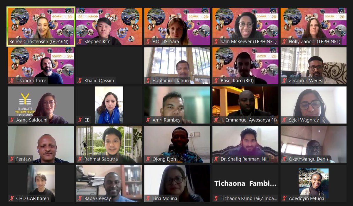 tephinet's tweet photo. This week, #TEPHINET and @WHOGOARN hosted another GOARN Tier 1.5 workshop to orient #FETPs to responding to international emergencies.

35 participants joined to learn about processes, realities &amp; challenges of working as an #fieldepidemiologist on an outbreak response mission. https://t.co/ZDVJ1BvGGT