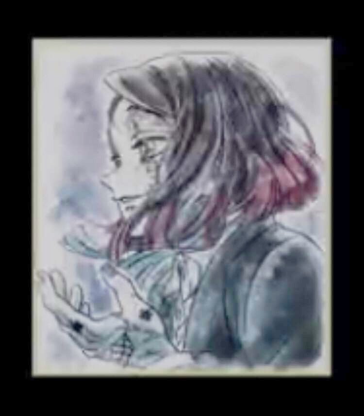 色紙の明度ちょっと上げてみたけど御髪のなびきがこの世のものとは思えない美しさで流石私の中でシャンプーのCMに出れそうな男子鬼No. 1だ・・・と溜息をつくなどした・・・(?) 