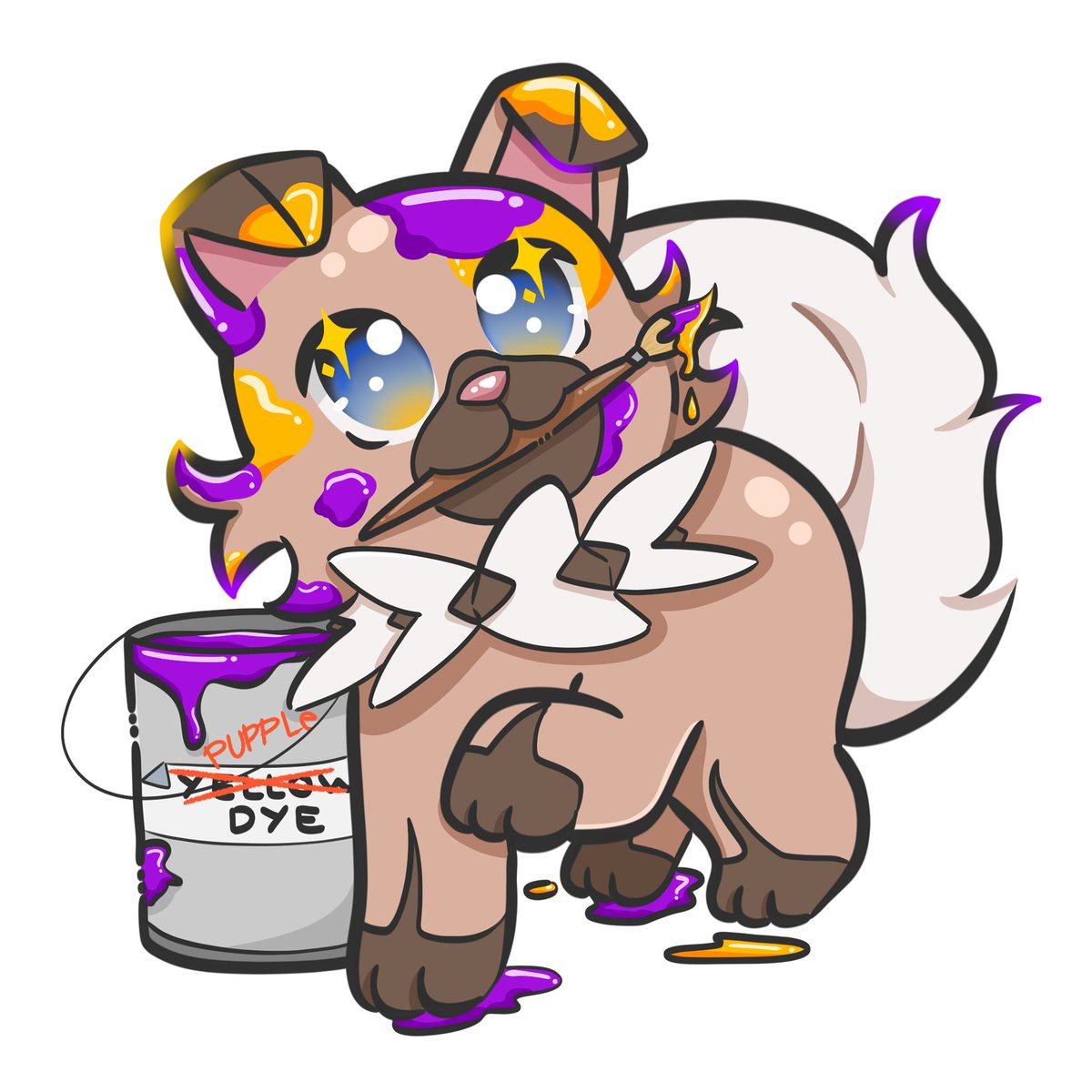 DyeItTight's tweet image. HUGE shoutouts to @ArtDaero for making my new icon and banner for Twitch! She does AMAZING work! Hit her up with all your art needs!!