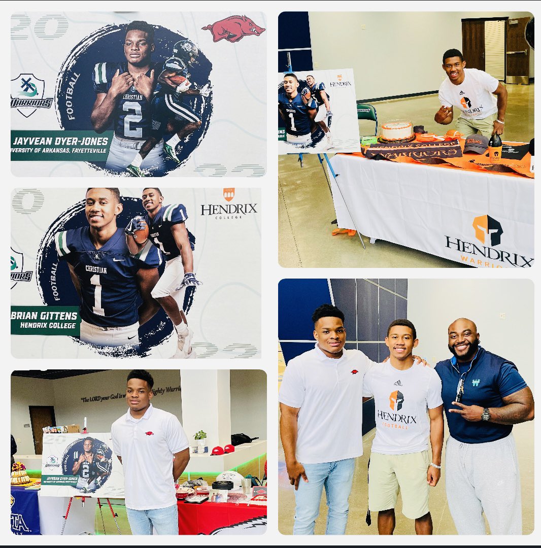 EliNels50836841's tweet photo. Welp it’s Official! I could write a book about these two young men. I’m so blessed I got a chance to be these guys position coach. Good luck fellas, GO BE GREAT.  “We, Not me” KEEP GOD FIRST! https://t.co/2hDYqUTL94