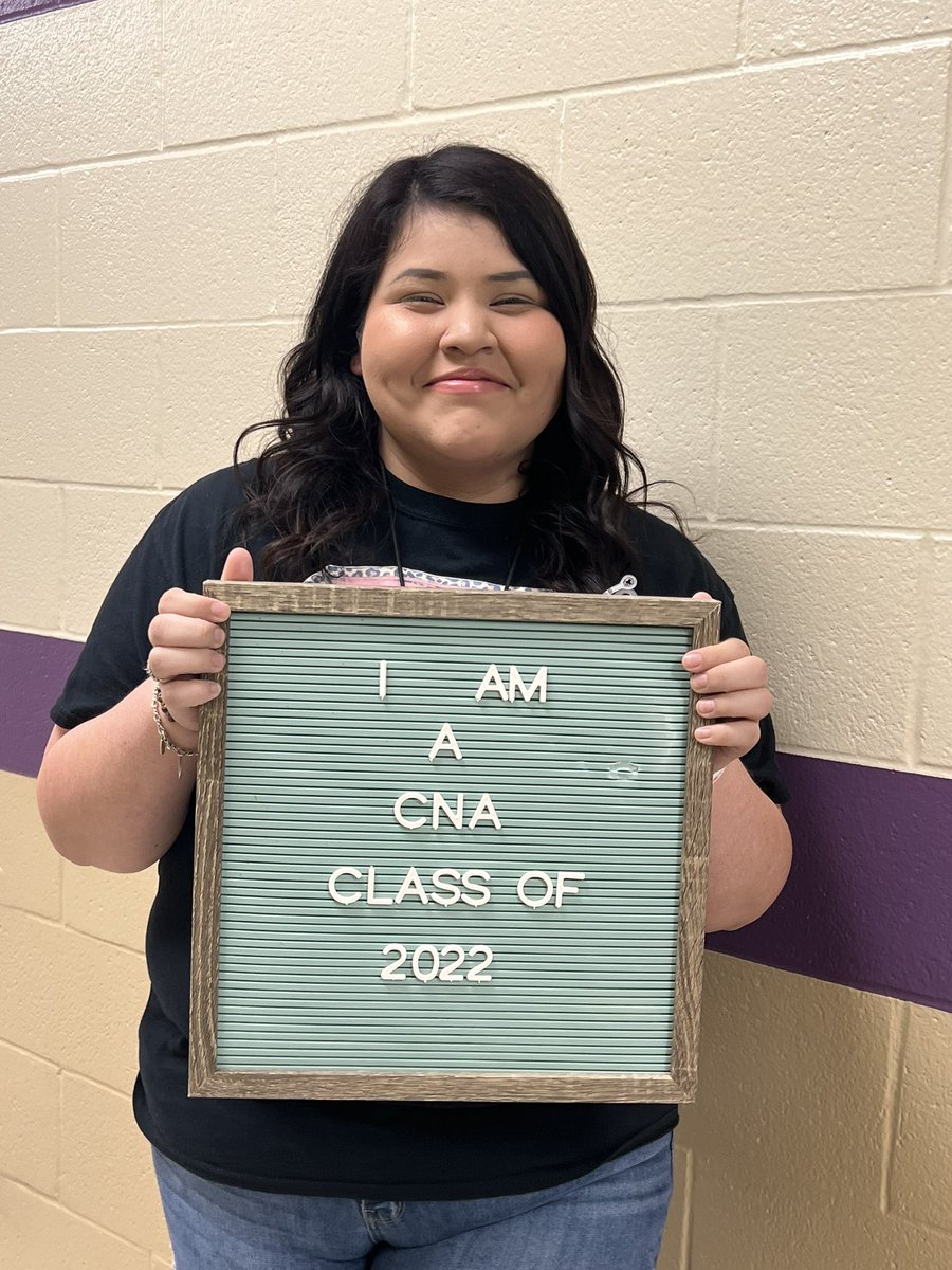 HealthAhs's tweet photo. Congratulations Hannah Campos and Alexis Hernandez! They passed their nurse’s aide certification. https://t.co/iCGhMoMGLU