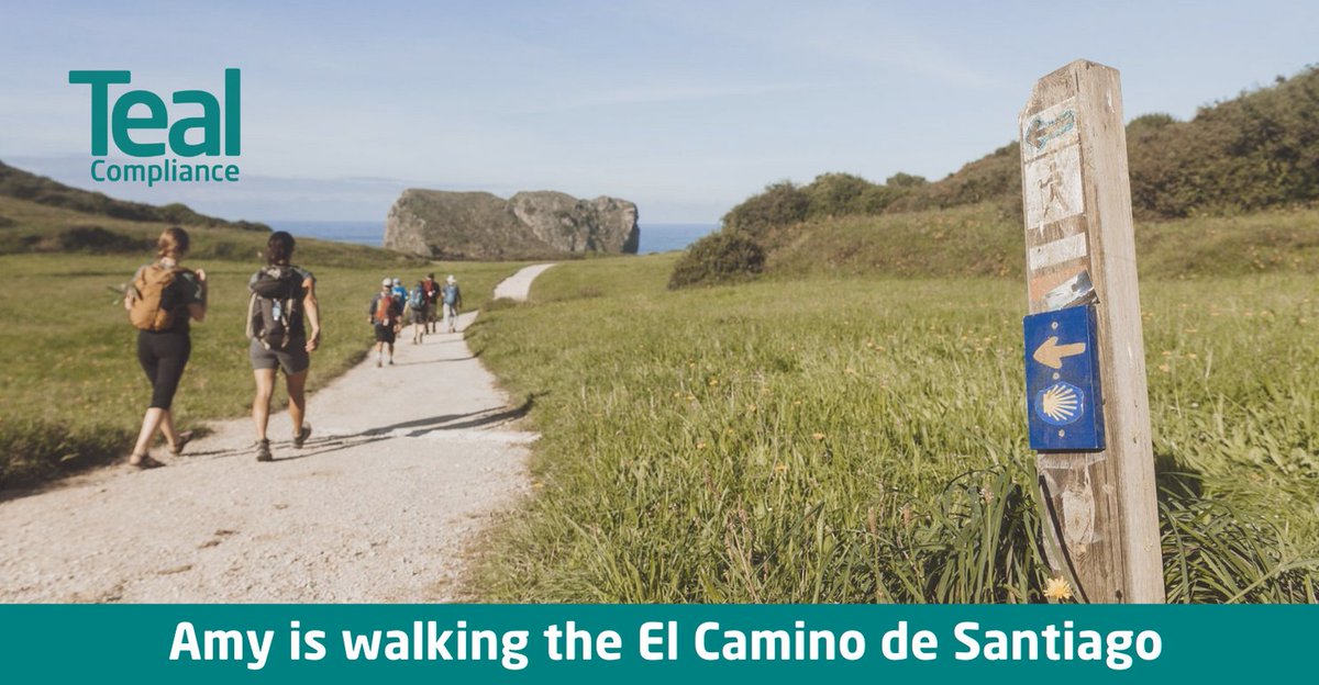 Here at Team Teal, Amy Bell is walking 500 miles with her dad through the El Camino de Santiago route for charity!

Donate whatever you can to the Anthony Seddon Fund below:

bit.ly/37fe8l7 

#OhIWouldWalk500Miles #tealteam