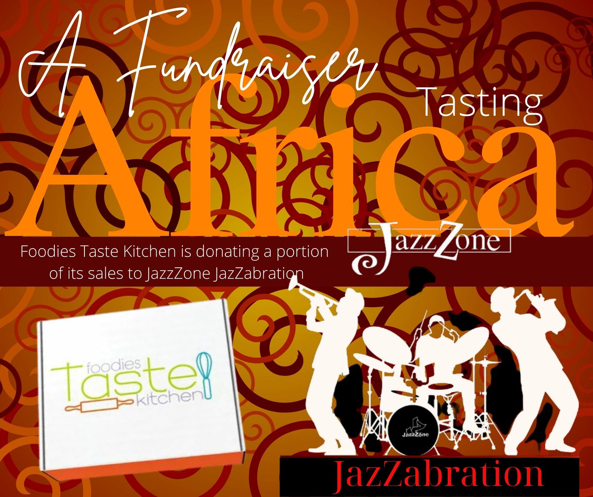 FoodiesTasteKit's tweet photo. CELEBRATING JAZZ APPRECIATION MONTH FOODIES TASTE KITCHEN is DONATING a PORTION of it's SALE to JazzZone Jazzabration Inc. HOW JAZZY IS THAT!!!..
#blackownedbusiness #foodiestastekitchen #homecooks #africancuisine #africa #jazzmusic #JazzAppreciationMonth #subscriptionboxaddict https://t.co/dsuTKBGNfB