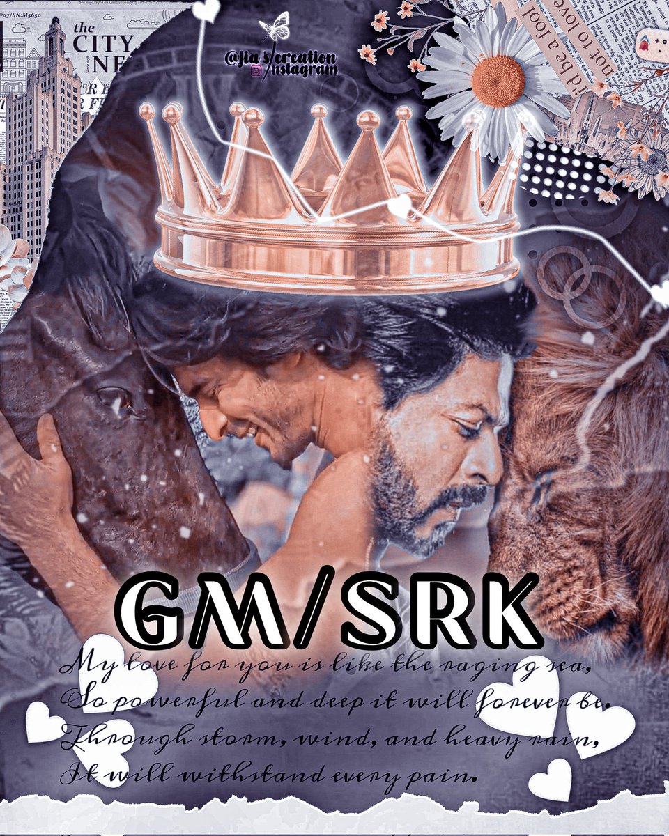 helloitsmejia's tweet photo. KINGS OF MILLION HEARTS ❤️❤️🥰🥰🔥🔥🔥🔥🔥 UNBEATABLE 😍😍
@iamsrk @Gashmeer
#SRK #SRKOfIndonesia #SRKians #srkplus #GashmeerMahajani #Gashmeerians #Zakhm https://t.co/JwSqtBtvek