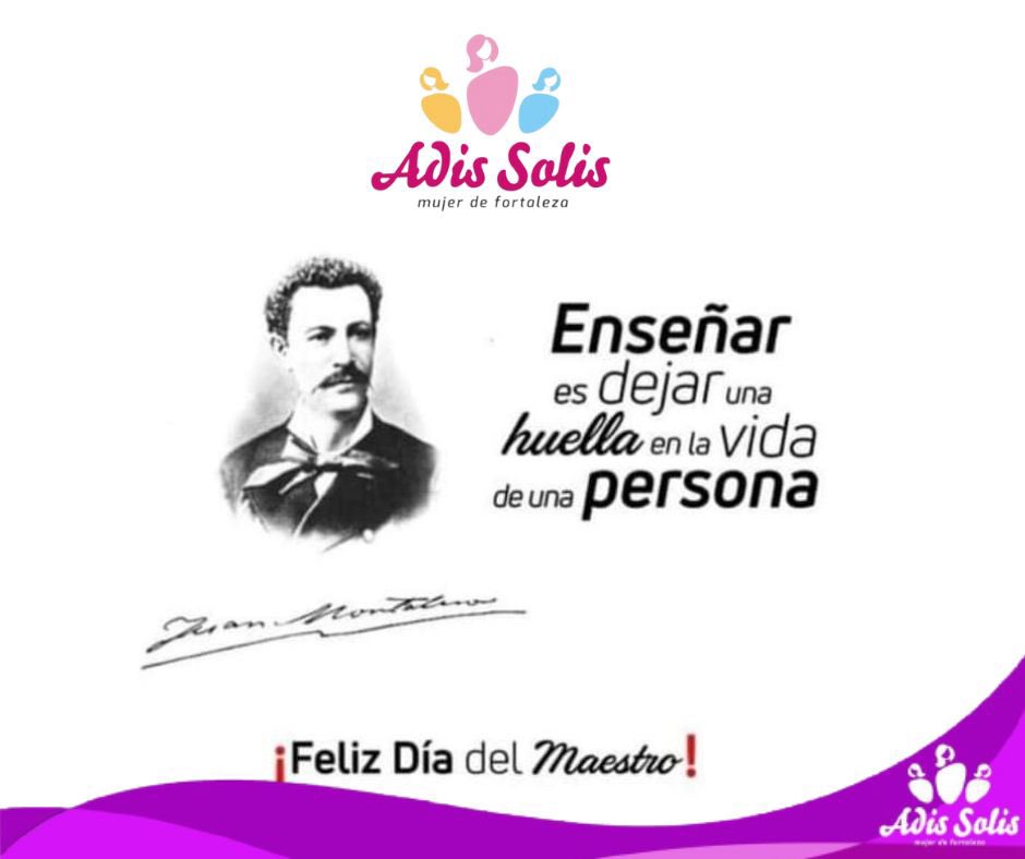 adissolis2023's tweet photo. Un saludo fraterno y el merecido reconocimiento a la abnegada labor de los maestros en nuestro país, en especial  a quienes en #SanLorenzo han dejado su huella de disciplina, cariño y conocimientos, en varias generaciones de sanlorenceños.
#DíaDelMaestro
#GraciasProfe￼￼ https://t.co/yW0bKsFNXh