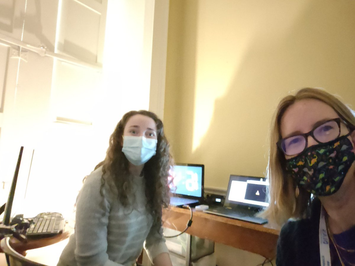 cm_jackman's tweet photo. In the game master control room for #DIASSpaceEscape with our new Public Engagement Officer Sadhbh Leahy @DIASDunsink https://t.co/16BWhNbRkh
