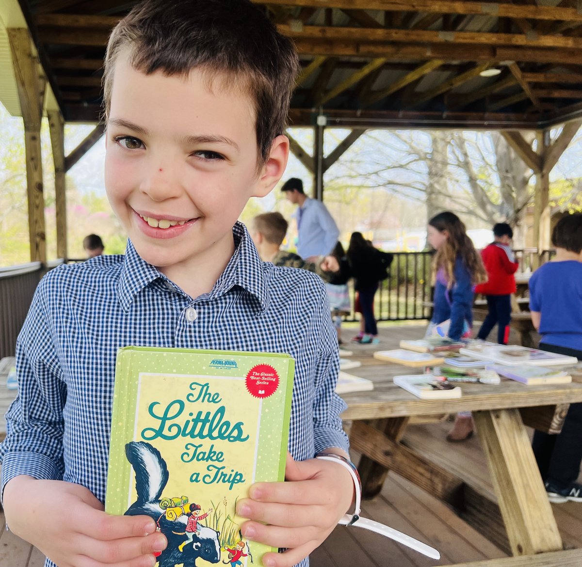 What book did you get for Spring Break at the Purple Panther Book Swap today? <a href="/mcps_va/">MCPS</a>