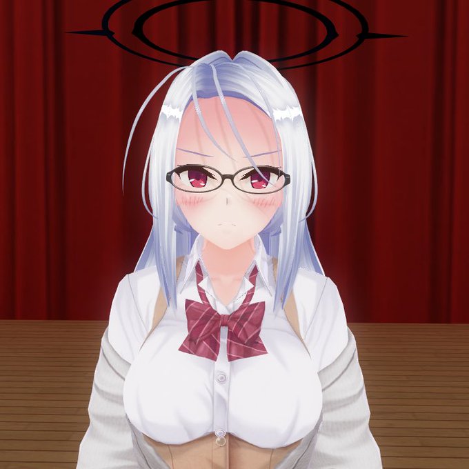 一見普通に見えて横から見ると謎構造の髪型 