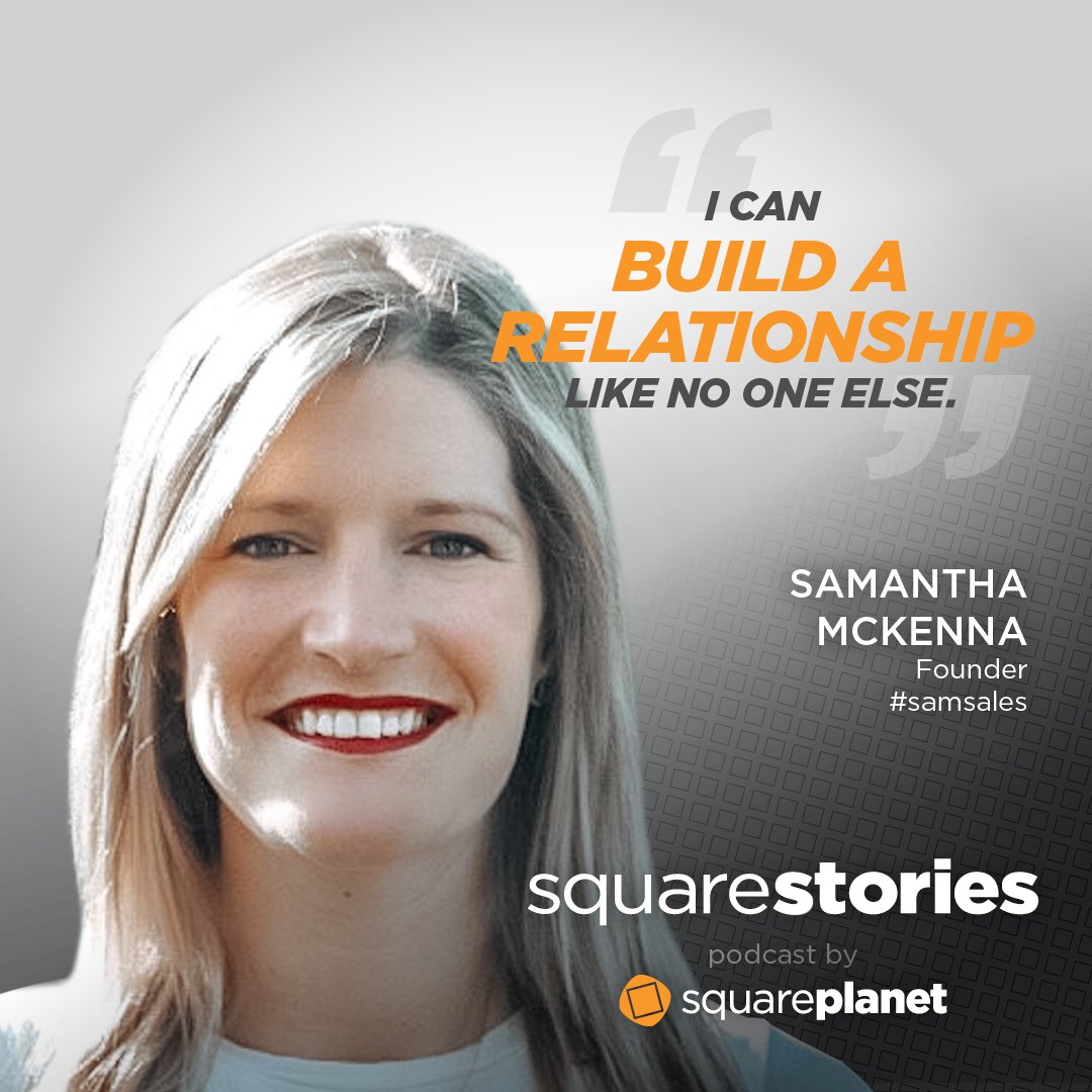 SquarePlanet's tweet image. Samantha McKenna, Founder, #samsales Consulting, is quite a force; LinkedIn influencer, ambassador of Sales Navigator, and former LinkedIn leader. 

🎧New #SquareStories #Podcast Episode. LISTEN NOW! 

ow.ly/rKZQ50IHYqo

#elevatepeople #squareplanet #samsales