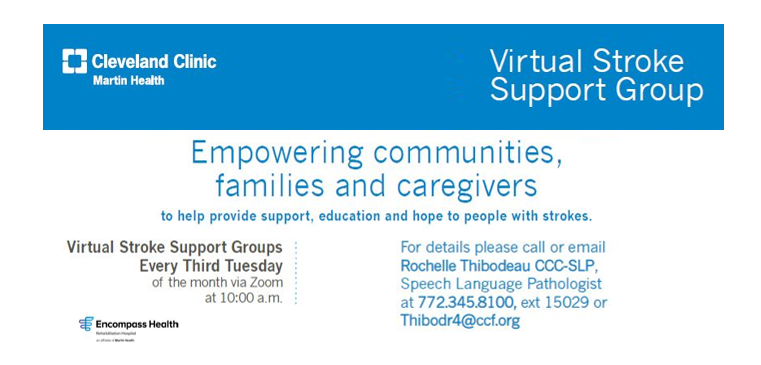 CCIndianRiver's tweet photo. After having a stroke, making positive lifestyle changes can enhance your recovery.
Join us for a monthly virtual #strokesupportgroup every third Tuesday of the month at 10am. ๐ง ๐ฅ๐ช๐ผโ
๐ป Registration information below.
#IndianRiverCounty #VeroBeach #SebastianFL https://t.co/1FRtFvmaAF