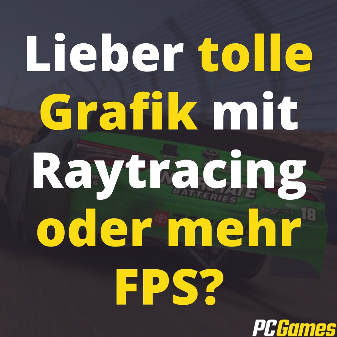 pcg_de's tweet photo. Was ist euch wichtiger, Top-Grafik oder mehr Bilder pro Sekunde? 🧐🎮 #PCG https://t.co/sXc1JreZNC
