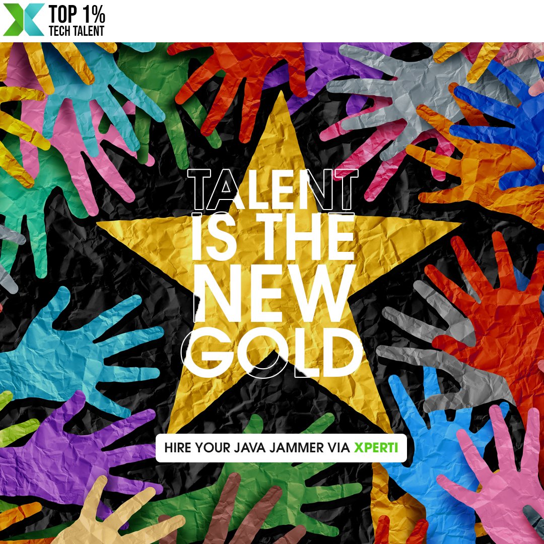 xperti1's tweet image. Facing difficulty in attracting the game changer Java talent?
Xperti today is the fastest growing On-demand Tech Talent Platform! You see, top talent is the new gold!
Hire via Xperti now.
#Xperti #JavaProfessional #JavaProgrammer #JavaPlatform #JavaExperts #JavaUSA #JavaTalent