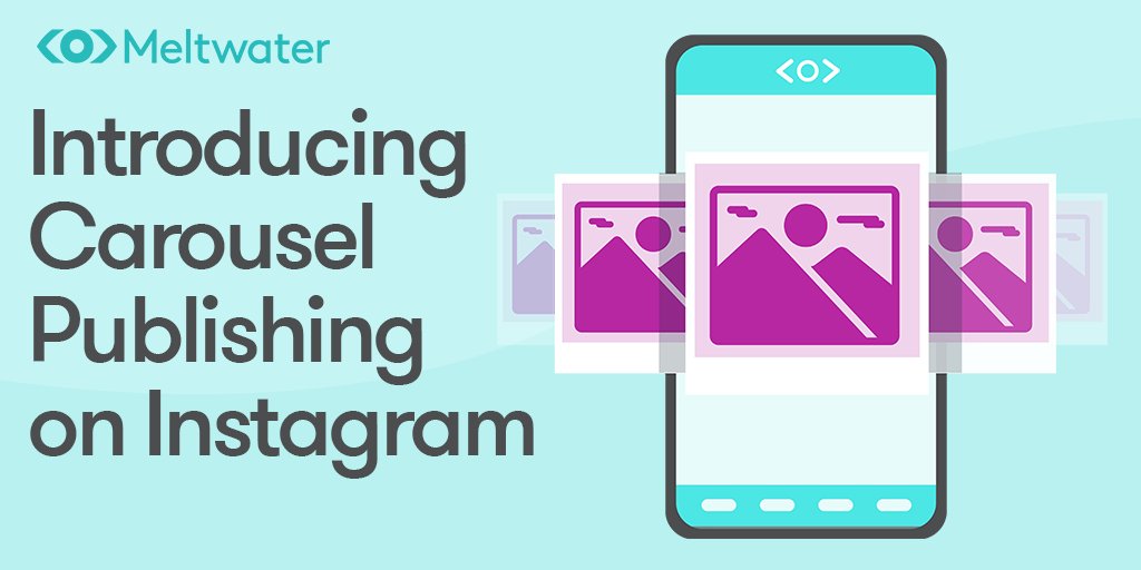 Meltwater's tweet image. 🔥Engage Product Update🔥
Multi-image #Instagram posts are now available! Carousels help increase your reach and now you can create, schedule, & publish directly from Engage. 🎉
✅ Up to 10 photos
✅ Schedule alongside other platforms
✅ Publish without having to open the app